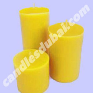 Beeswax Pillar Candles
