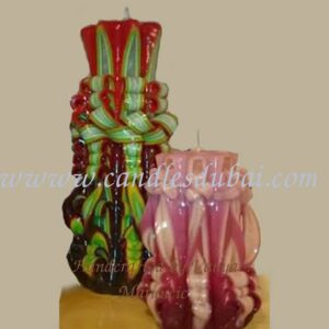 Hand-Carved Candles - Candles Dubai